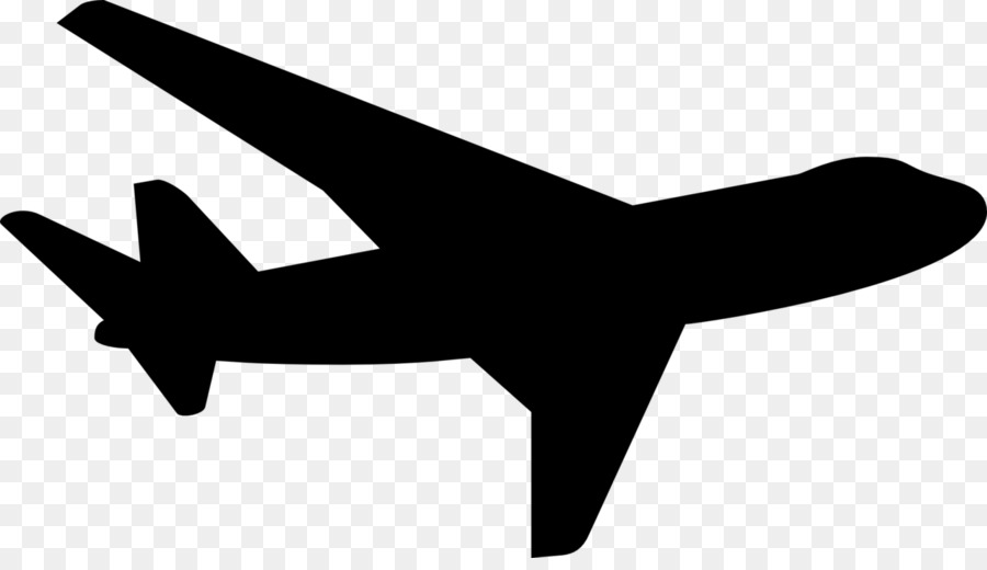 Airplane Silhouette Aircraft Clip art - sillhouette png download - 1280*724 - Free Transparent Airplane png Download.