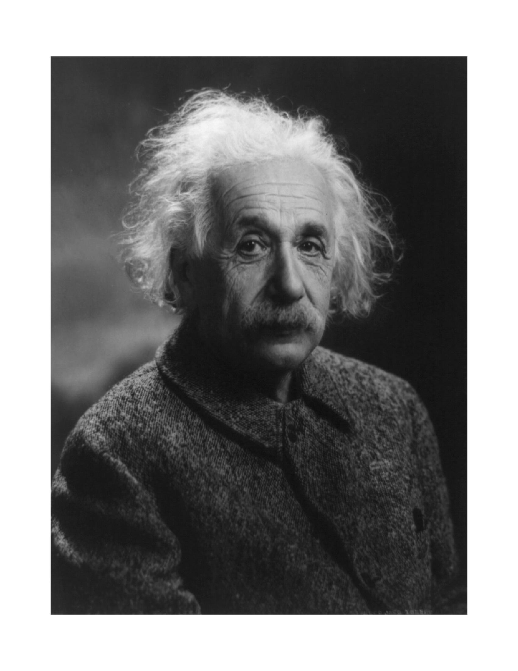 Albert Einstein Thought Scientist Astronomer No problem can be solved ...