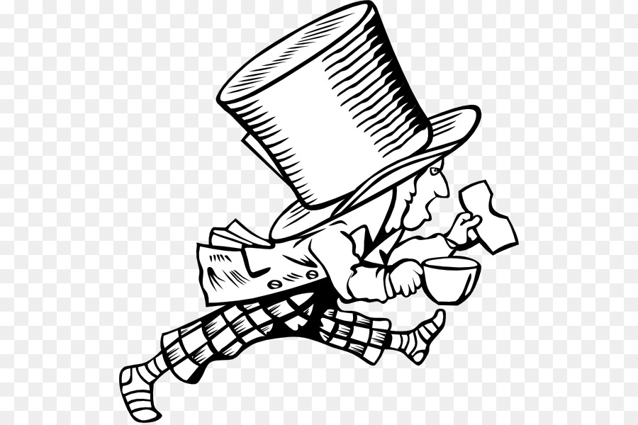 Alice In Wonderland Silhouette Clip Art