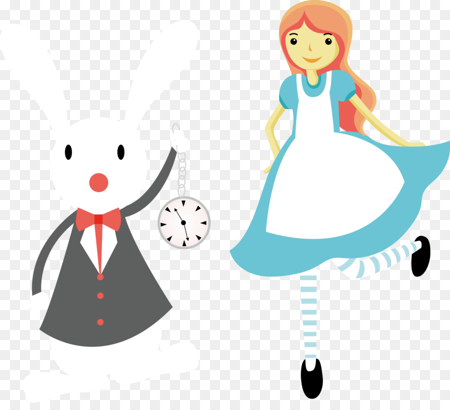 Alices Adventures in Wonderland White Rabbit The Mad Hatter King of Hearts - Vector Alice in Wonderland png download - 2968*2656 - Free Transparent  png Download.