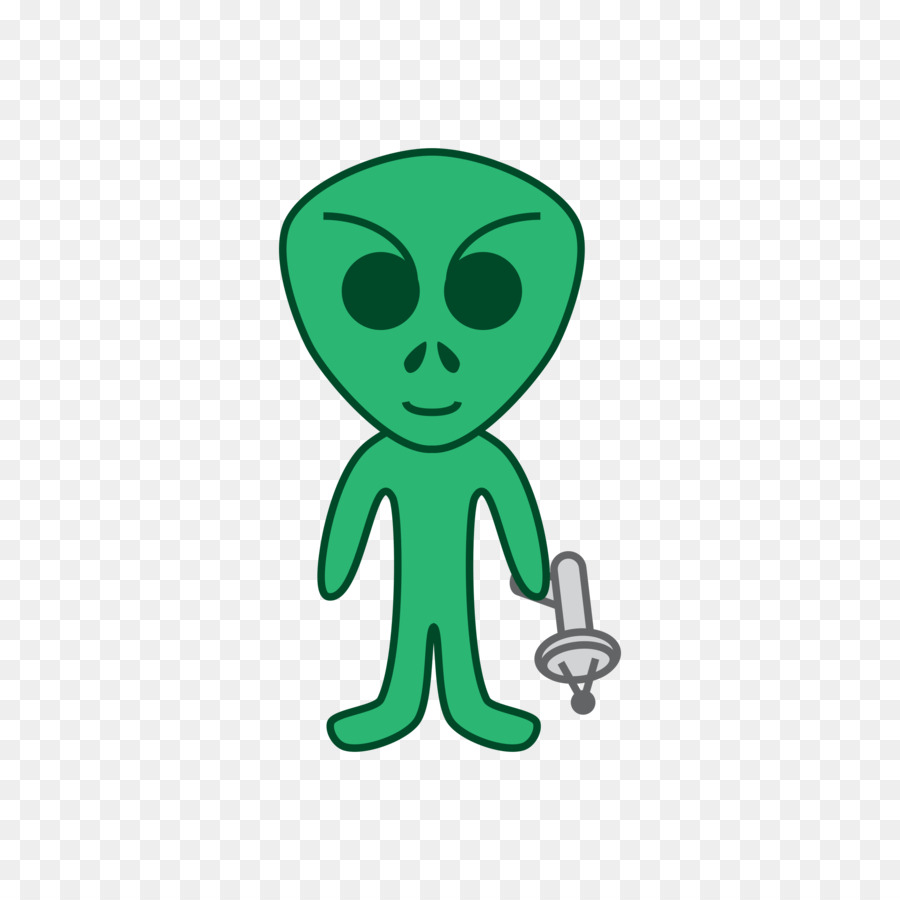 Alien Cartoon Extraterrestrial life Clip art - Alien png download - 2400*2400 - Free Transparent  png Download.