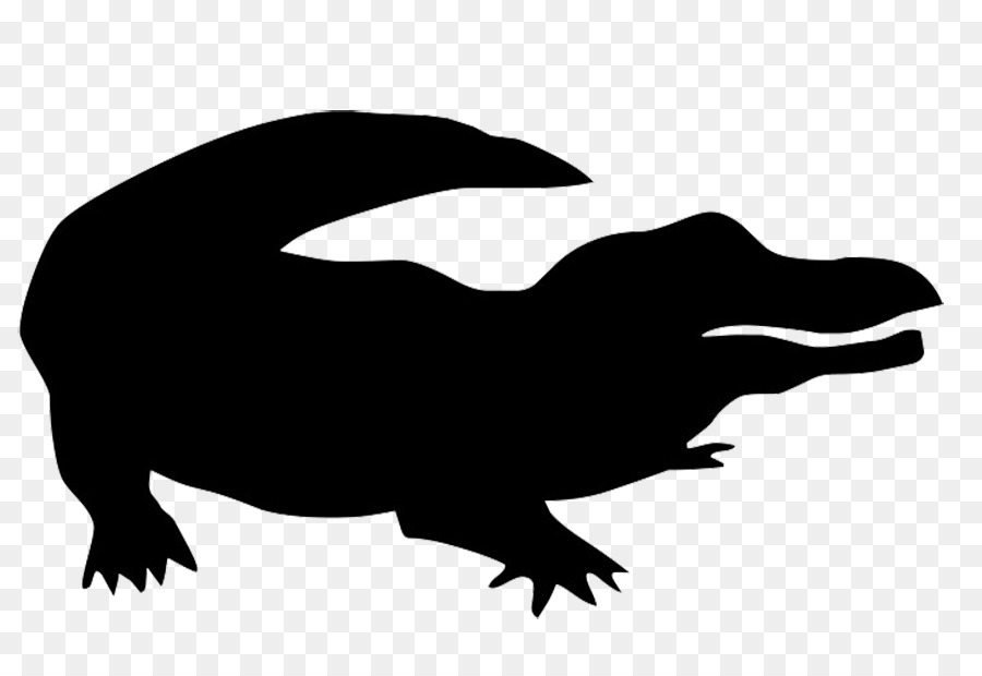 Crocodile American alligator Silhouette Clip art - Dog Sillouette png download - 886*607 - Free Transparent Crocodile png Download.