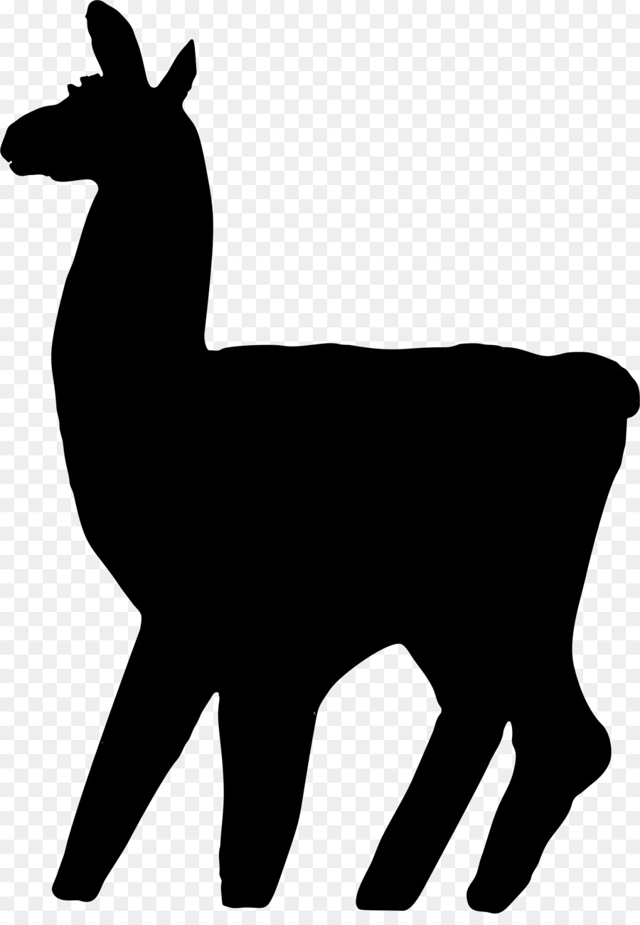 Llama Alpaca Clip art - animal silhouettes png download - 1606*2292 - Free Transparent Llama png Download.