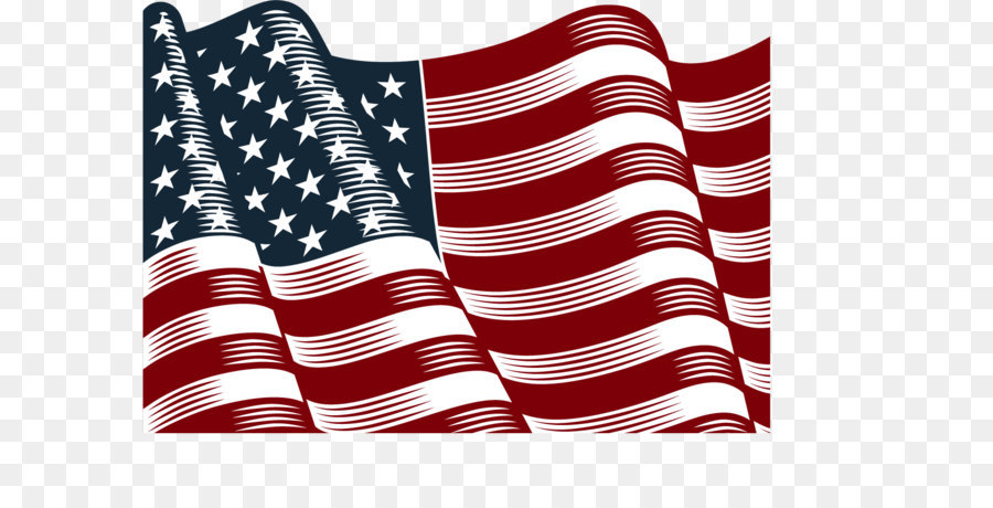 Vector Hand-painted American flag png download - 1250*872 - Free Transparent New York City ai,png Download.