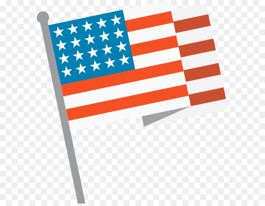 Flag of the United States Illustration - Vector Hand-painted American flag png download - 1689*1797 - Free Transparent United States png Download.