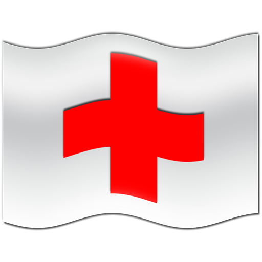 Red cross flag