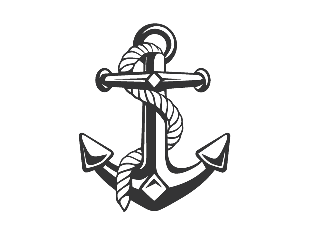 Anchor Rope Ship Clip art - anchor png download - 1000*750 - Free ...