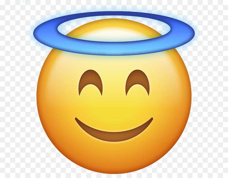 Emoji Angel iPhone Halo Clip art - emoji png download - 726*684 - Free Transparent Emoji png Download.