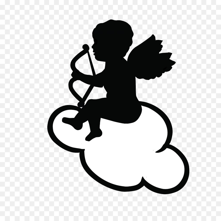 Clip art Free content Vector graphics Cupid Image - baby angel silhouette png download - 757*886 - Free Transparent Cupid png Download.