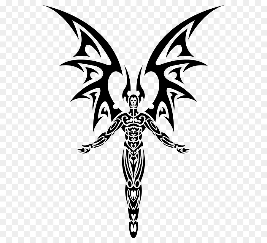 Sleeve tattoo Demon Angel Devil - demon png download - 650*820 - Free Transparent Tattoo png Download.