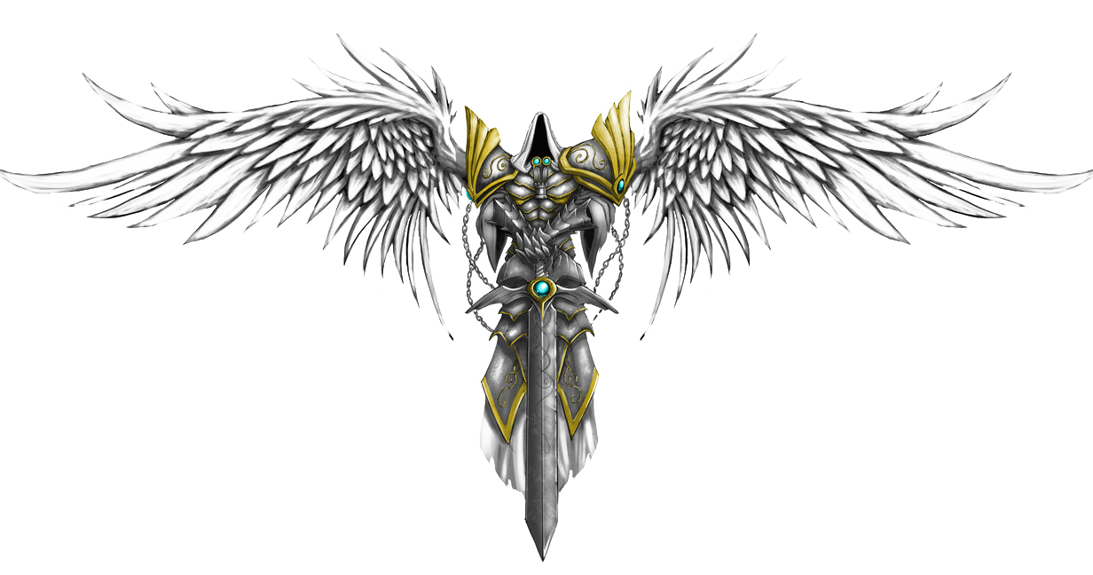 Tattoo artist Angel Michael Nautical star - Warrior Angel PNG File png download - 1232*648 - Free Transparent Tattoo png Download. - Clip Art Library