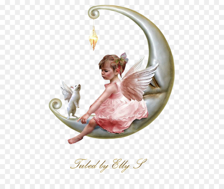 Infant Angel Child Fairy Moon - angel png download - 600*750 - Free Transparent Infant png Download.