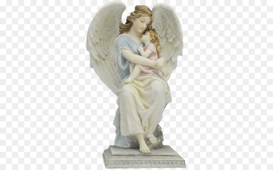 Guardian angel Statue Angels Figurine - angel png download - 555*555 - Free Transparent  png Download.