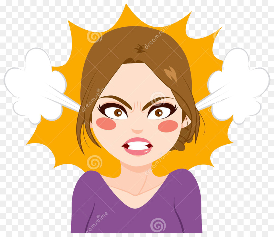 Vector graphics Clip art Anger Royalty-free Drawing - angry woman cartoon png download - 1300*1109 - Free Transparent  png Download.