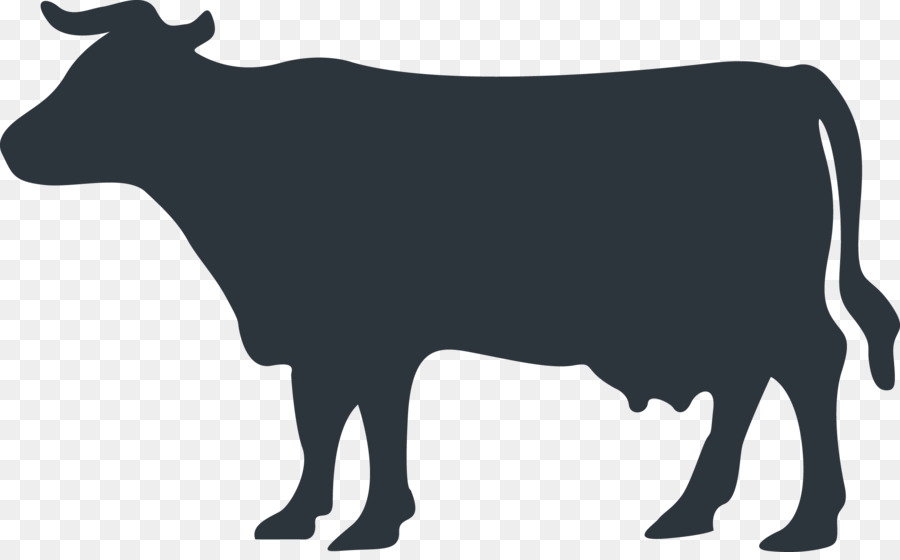Angus cattle Silhouette Clip art - cow png download - 2272*1393 - Free Transparent Angus Cattle png Download.