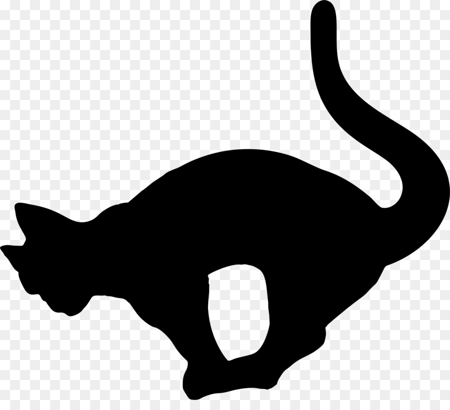 Cat Kitten Silhouette Clip art - animal silhouettes png download - 2319*2062 - Free Transparent Cat png Download.