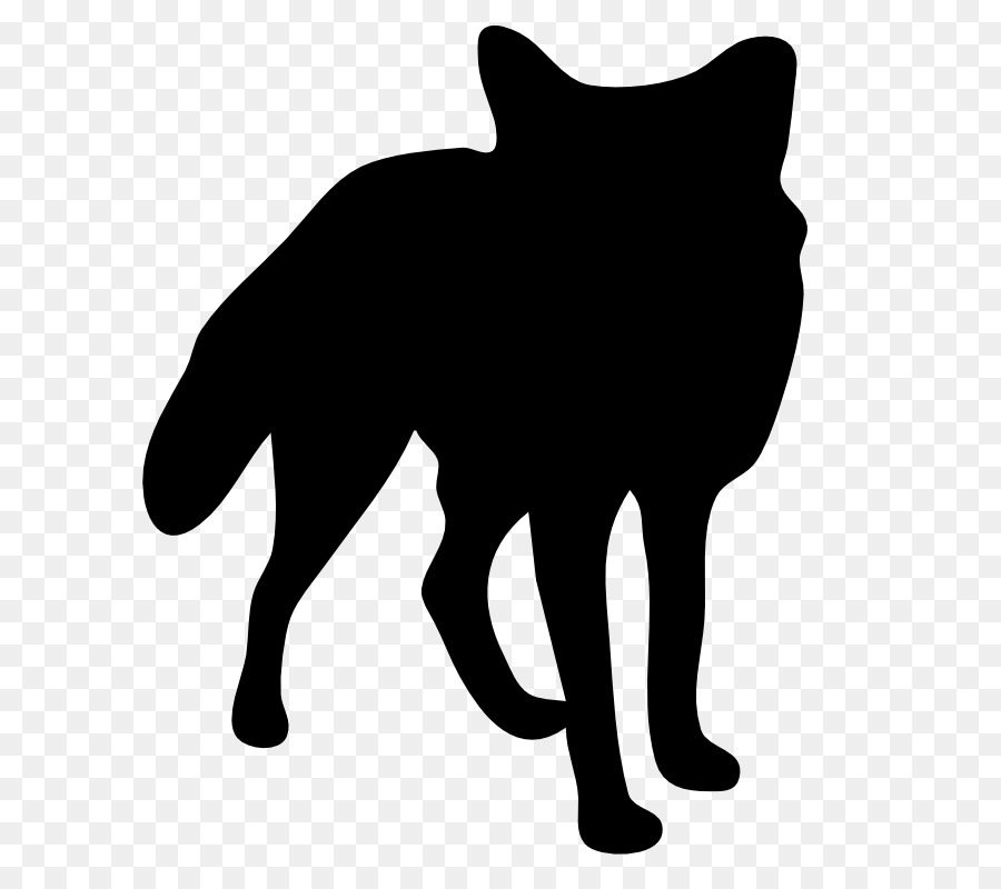 Silhouette Fox Clip art - animal silhouettes png download - 800*800 - Free Transparent Silhouette png Download.