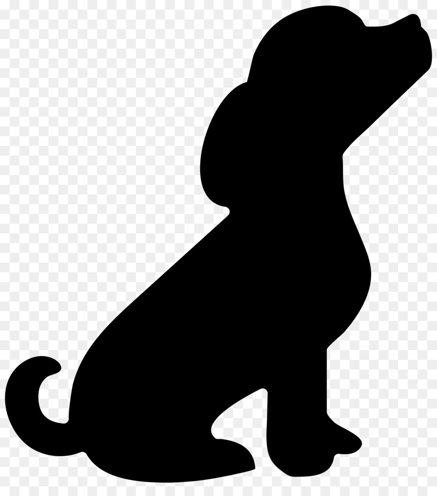 Puppy Beagle Silhouette Clip art - animal silhouettes png download - 7171*8000 - Free Transparent Puppy png Download.