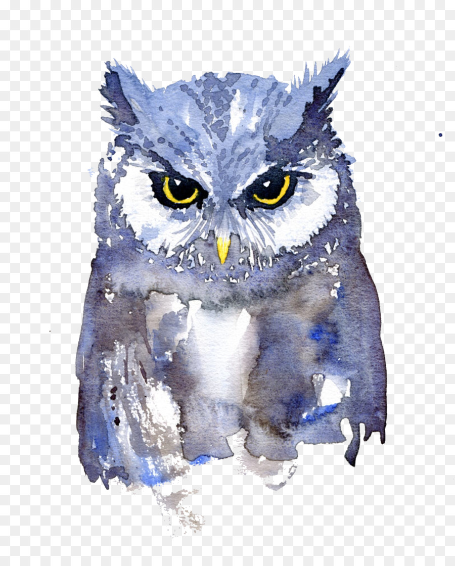 Owl Watercolor painting Art Painting Animals in Watercolor - owl png download - 1663*2048 - Free Transparent Owl png Download.