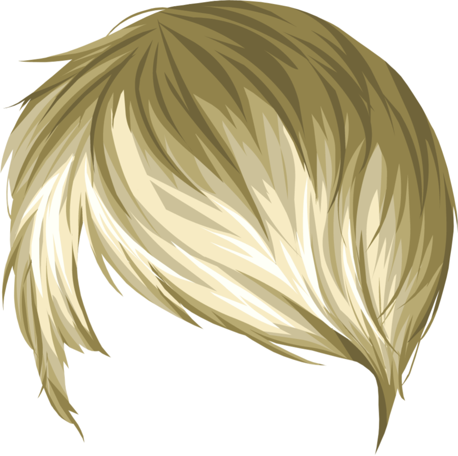 Anime Blonde Hair Png - 480x480 PNG Download - PNGkit