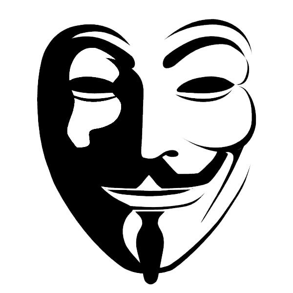 anonymous mask stencil