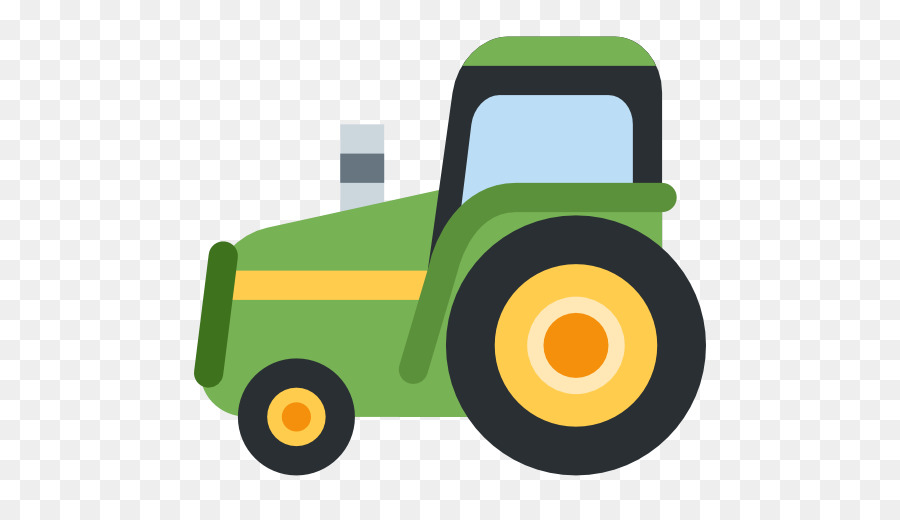 John Deere Tractor Emoji Agriculture Farm - tractor png download - 512*512 - Free Transparent John Deere png Download.