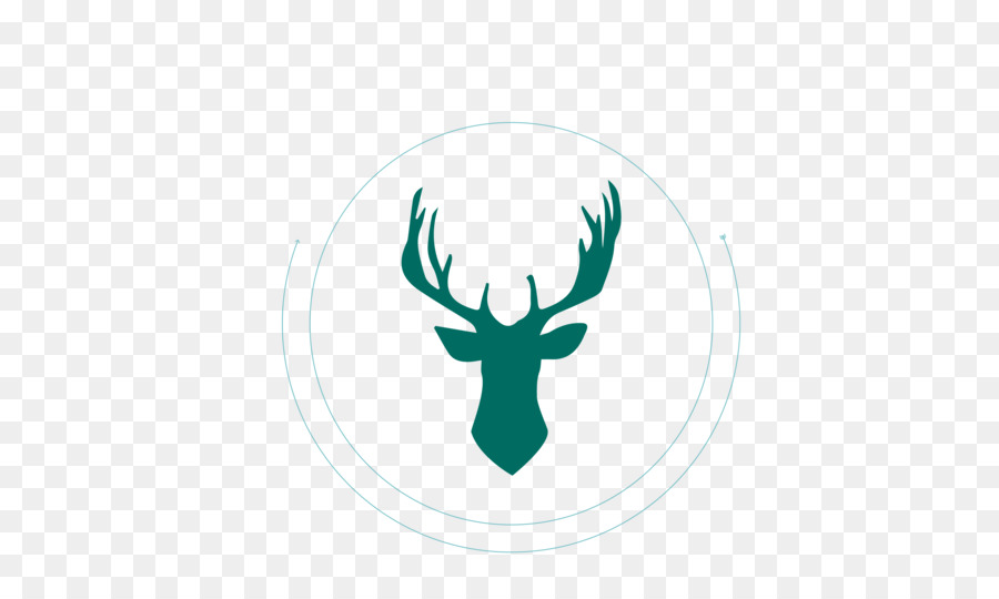 Deer Antler Logo Pattern - Vector simple horned ring decoration png download - 3727*2196 - Free Transparent Deer png Download.