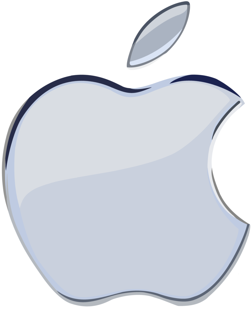 Apple Logo Silver Desktop Wallpaper - apple logo png download - 806*992 -  Free Transparent Apple png Download. - Clip Art Library