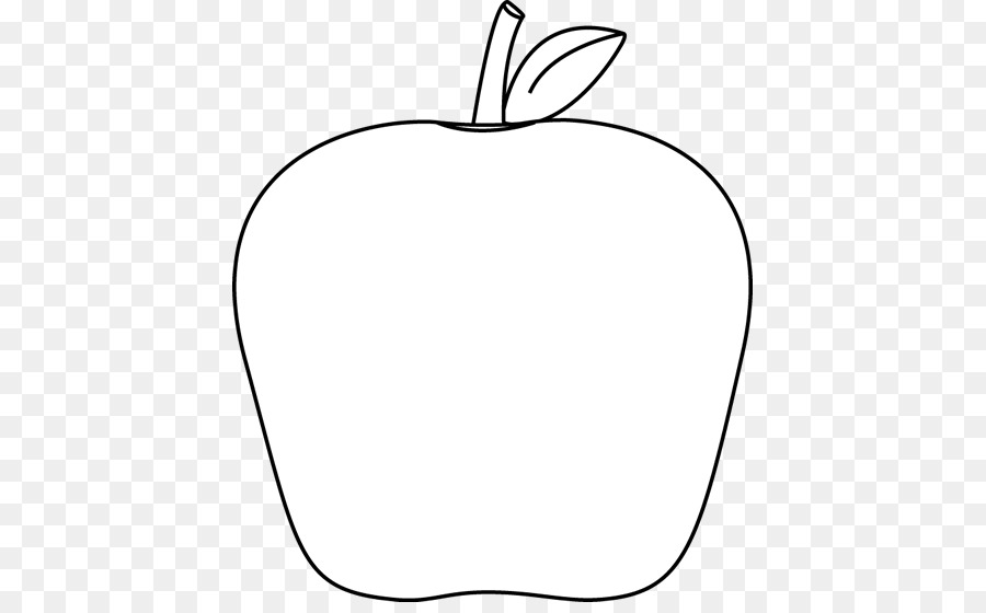 Black and white Apple Download Clip art - Black And White Outline png download - 475*550 - Free Transparent Black And White png Download.