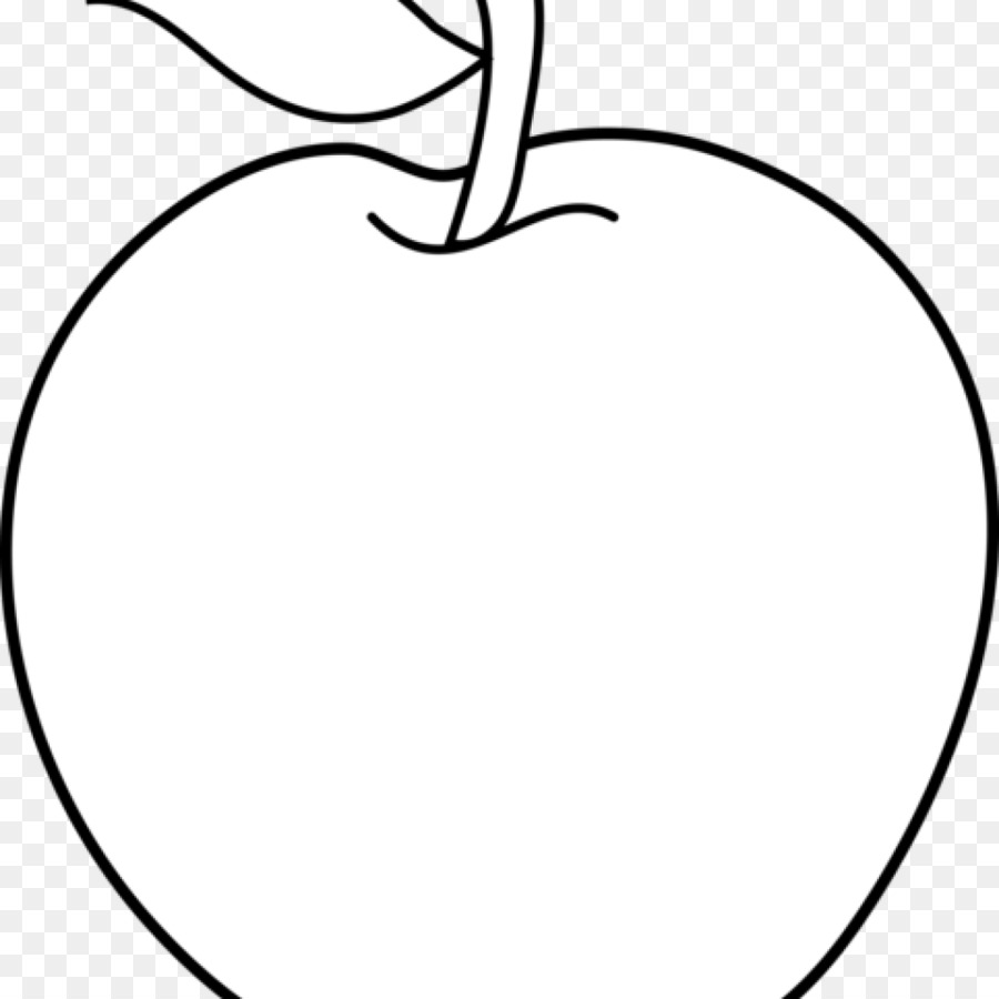 apple outline clip art