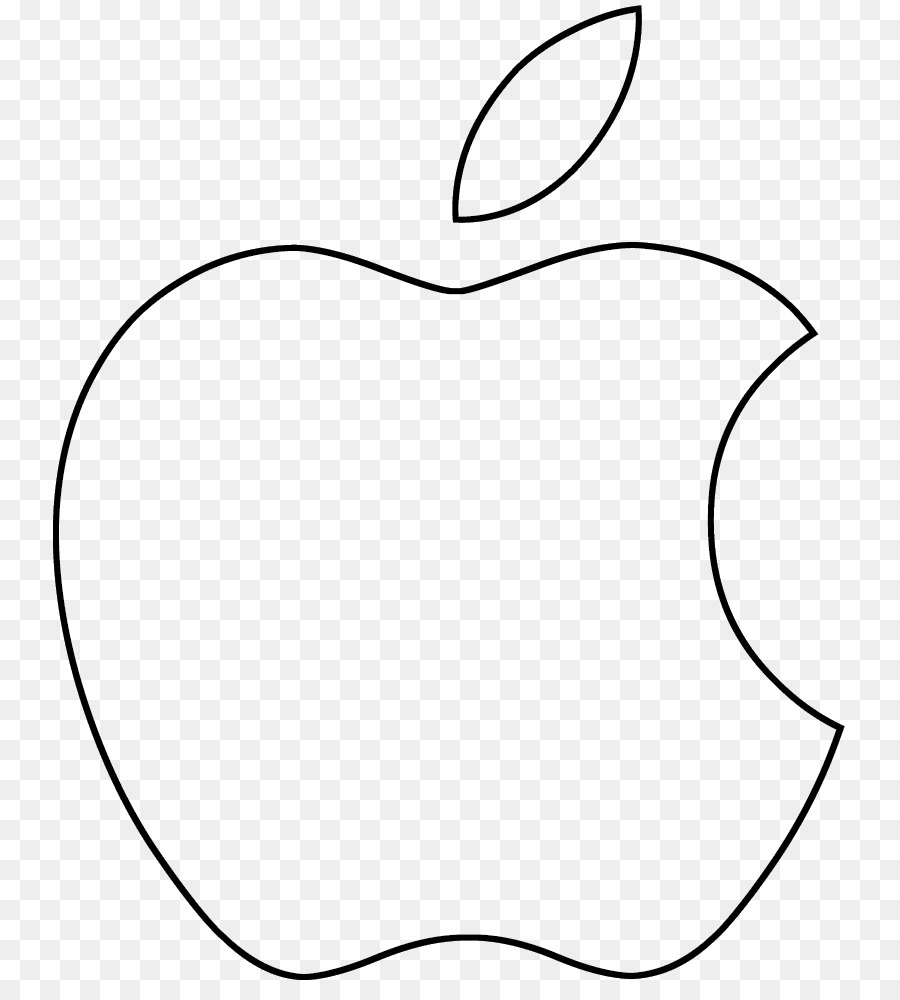 Apple Portable Network Graphics Logo Vector graphics Clip art - apple drawing png outline png download - 803*985 - Free Transparent Apple png Download.