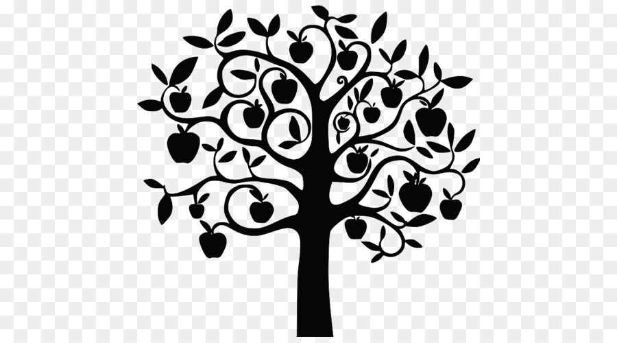 Drawing Apple Fruit tree - apple png download - 500*500 - Free Transparent Drawing png Download.