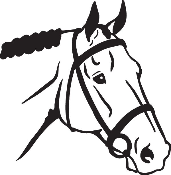 horse head stencil
