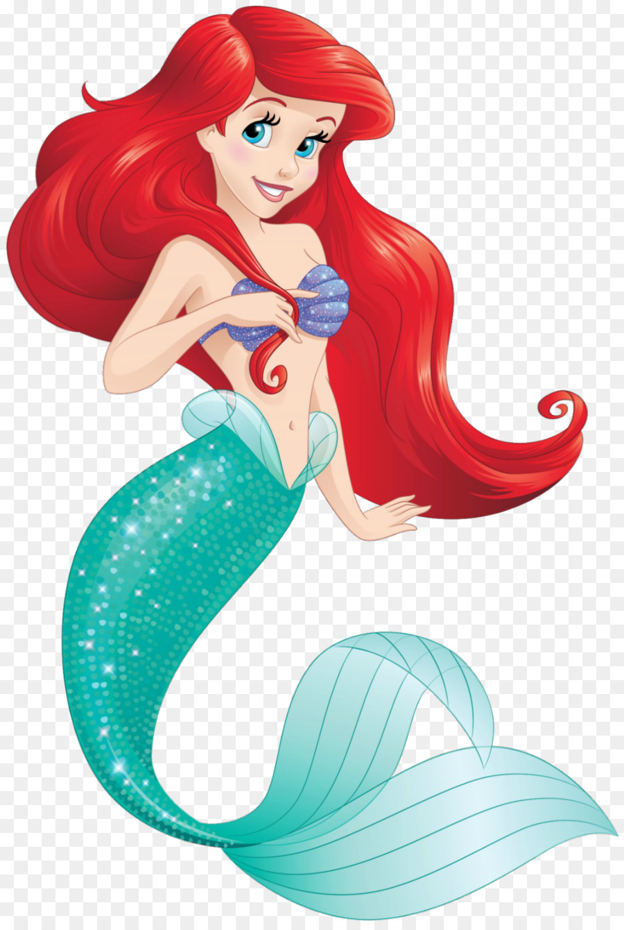 Ariel Flounder Belle The Little Mermaid Disney Princess - Ariel PNG Transparent Images png download - 1280*1902 - Free Transparent  png Download.