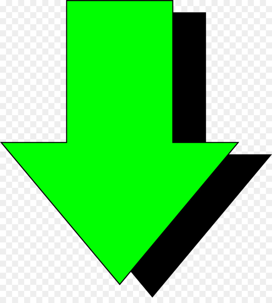 Green Arrow Clip art - down arrow png download - 958*1045 - Free Transparent Green Arrow png Download.