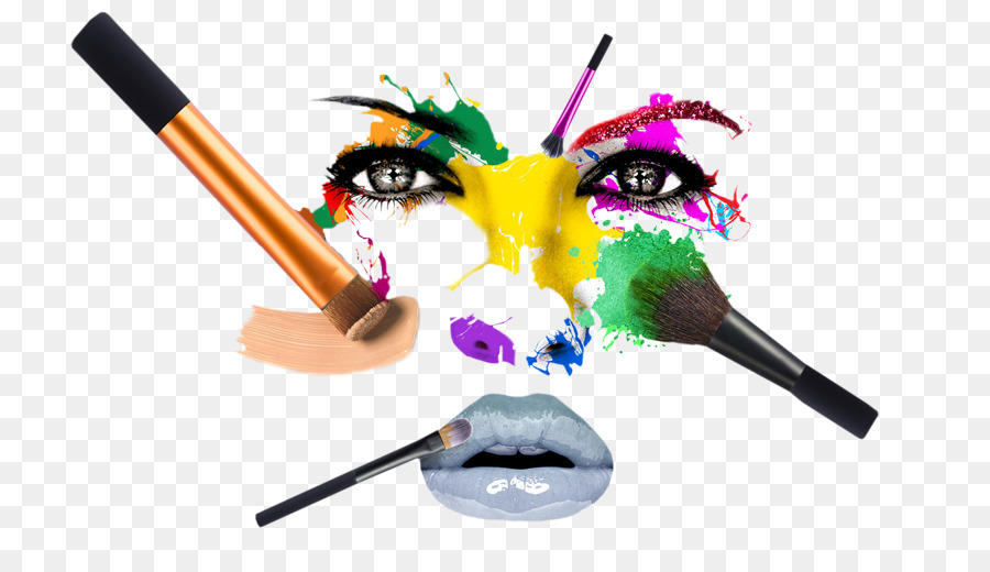 Make-up artist Cosmetics Logo Fashion - design png download - 800*507 - Free Transparent Makeup Artist png Download.