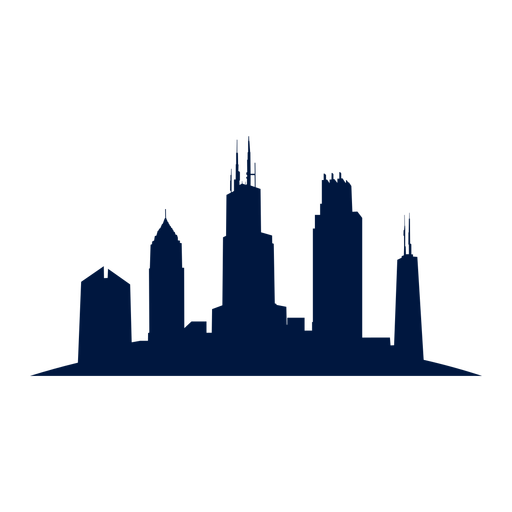 chicago skyline silhouette
