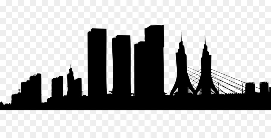 The Architecture of the City Silhouette Skyline - Silhouette png download - 960*480 - Free Transparent Architecture Of The City png Download.