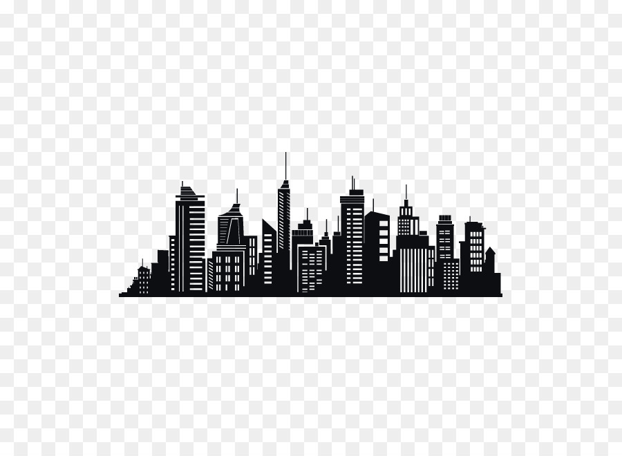 Skyline Silhouette - Silhouette png download - 650*650 - Free Transparent Skyline png Download.