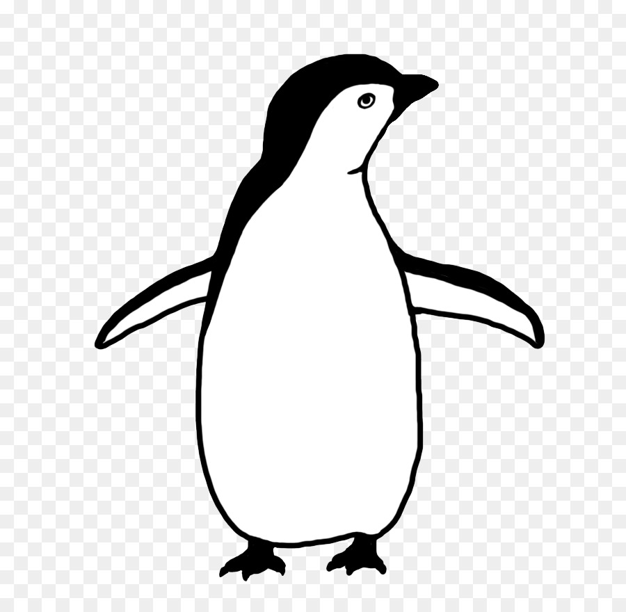 Baby Penguins Black and white Drawing Clip art - penguins png download - 706*873 - Free Transparent Penguin png Download.