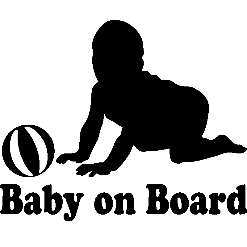 stiker baby logo
