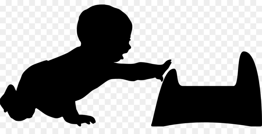 Silhouette Infant Child Clip art - Silhouette png download - 1920*960 - Free Transparent Silhouette png Download.