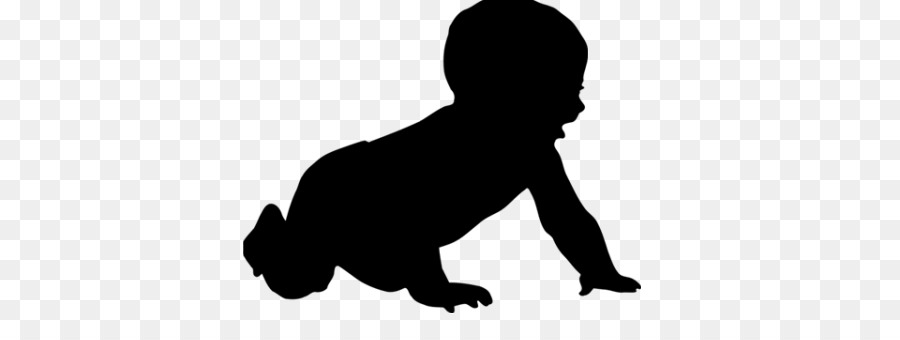 Clip art Infant Silhouette Crawling Child - audience silhouette png download - 750*335 - Free Transparent Infant png Download.