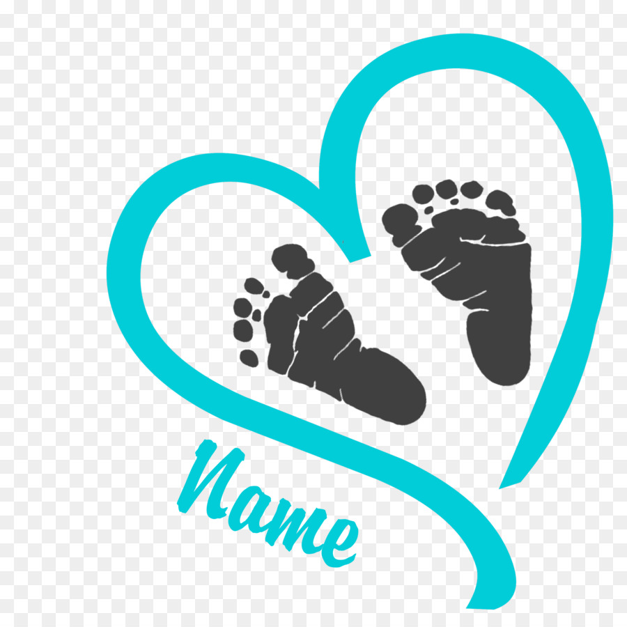 Footprint Infant Heart Clip art - Heart Feet Cliparts png download - 2000*2000 - Free Transparent Foot png Download.