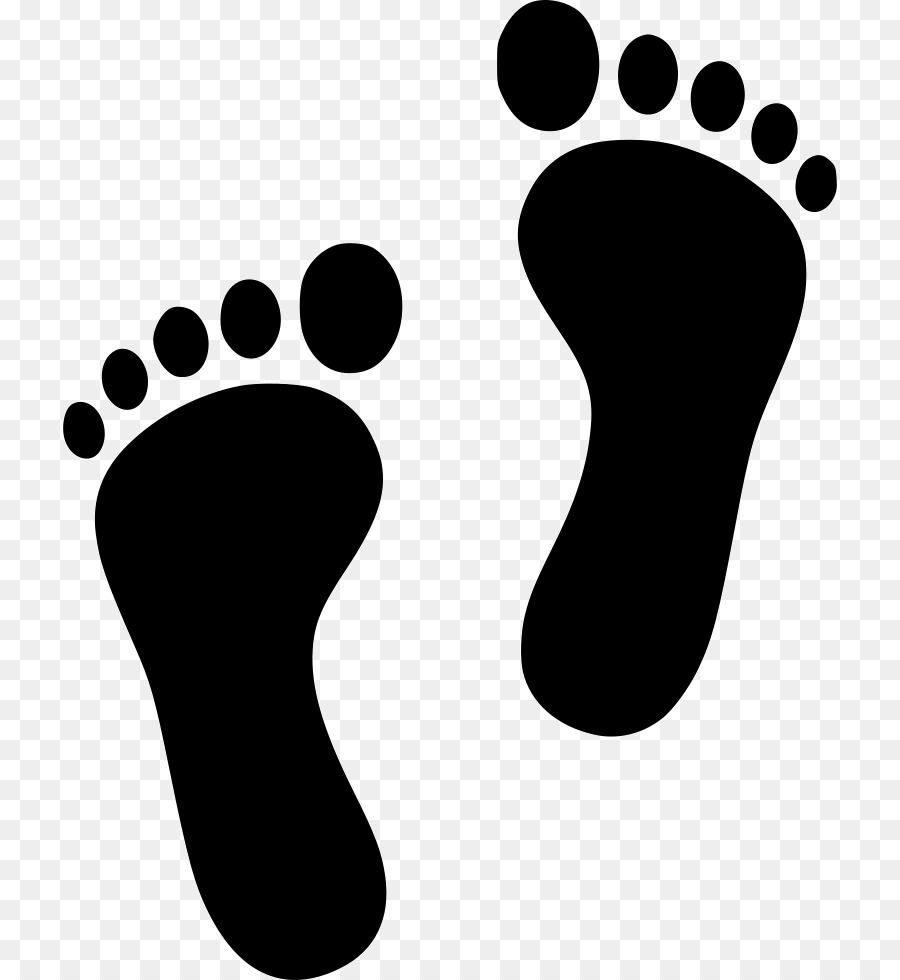 Footprint Silhouette Clip art - Silhouette png download - 774*980 - Free Transparent  png Download.