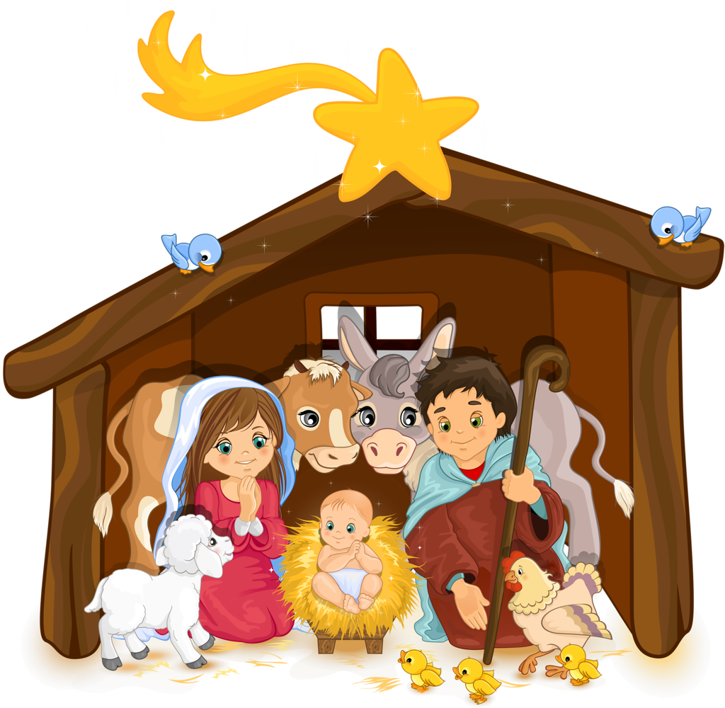 Holy Family Nativity scene Christmas Nativity of Jesus Clip art ...