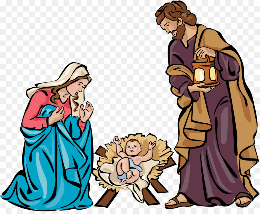 Holy Family Nativity scene Christmas Nativity of Jesus Clip art - Saint Nicholas png download - 3300*2679 - Free Transparent Holy Family png Download.