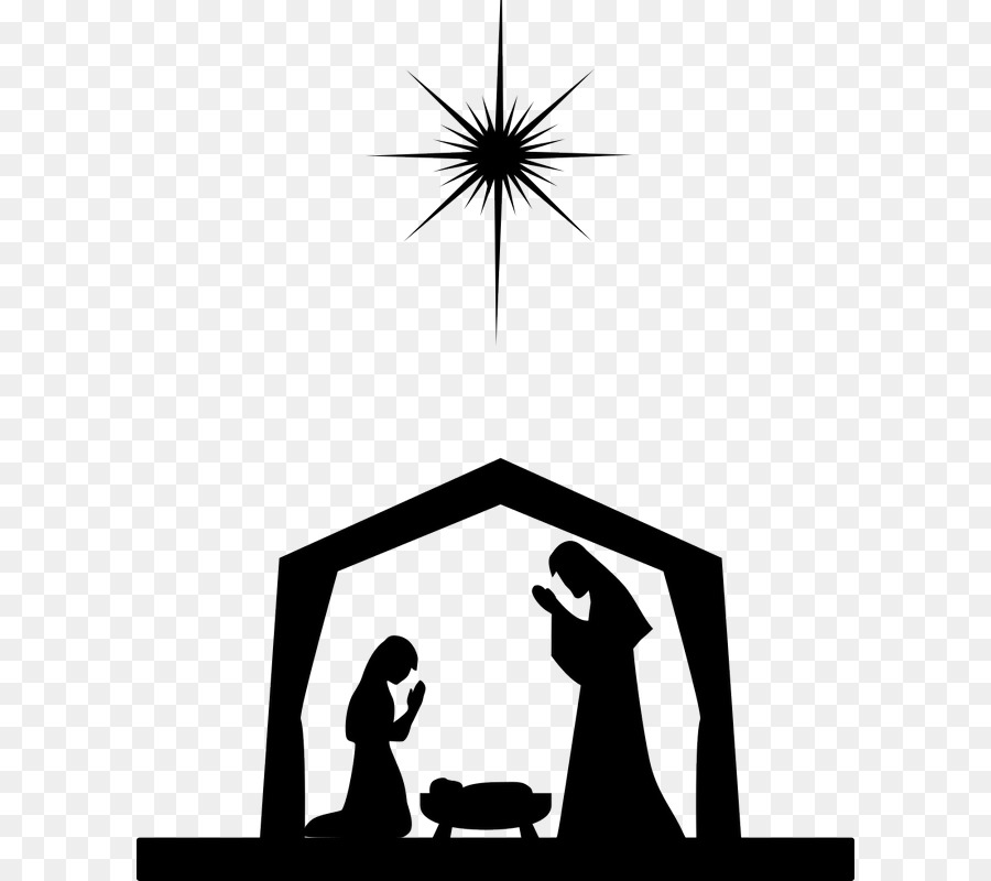Free Baby Jesus Silhouette, Download Free Baby Jesus Silhouette png ...