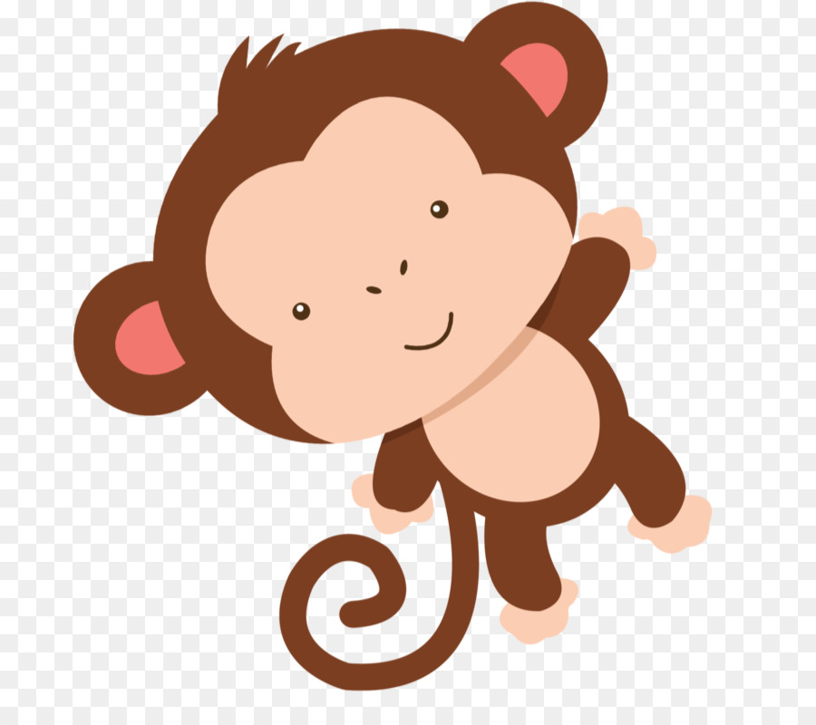 Baby shower Infant Child Diaper Clip art - baby monkey png download - 790*786 - Free Transparent  png Download.