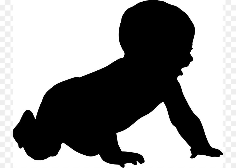 Infant Child Silhouette Clip art - baby png download - 999*798 - Free ...